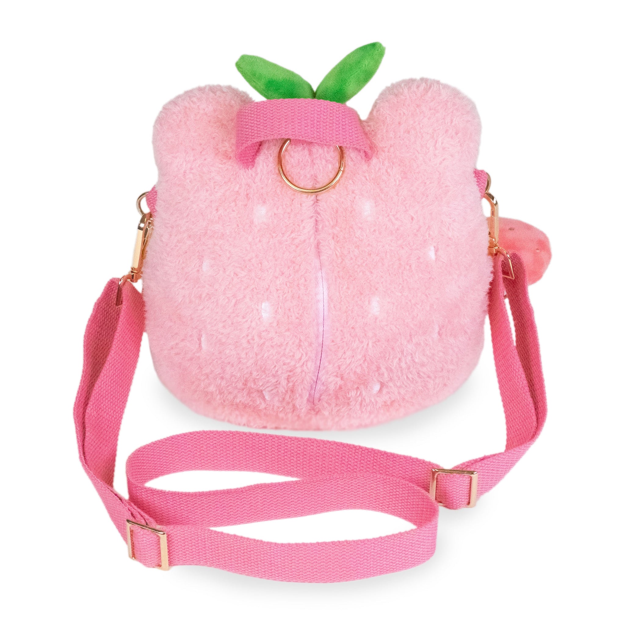 Hiflyer Kawaii Sling Bag - Small Crossbody Chest Bag, Blue Strawberry Print Backpack For Women & Girls - View #9